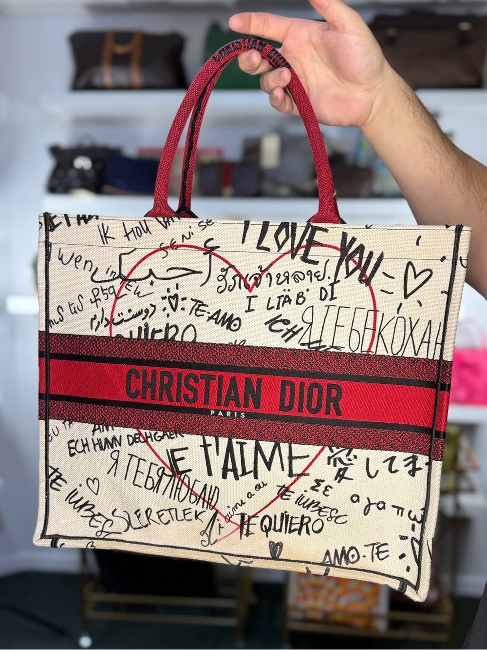 DIOR BOOK TOTE